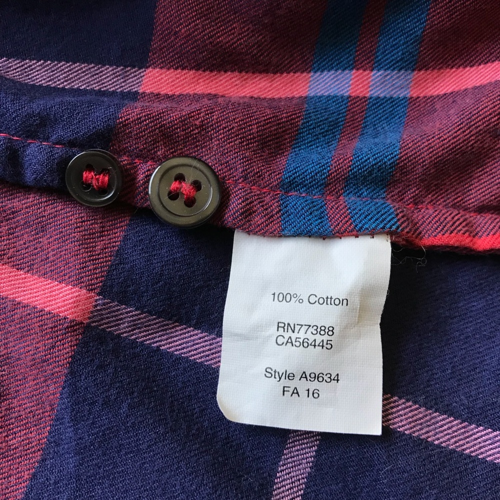 J. Crew perfect fit flannel - Picture 5 of 5